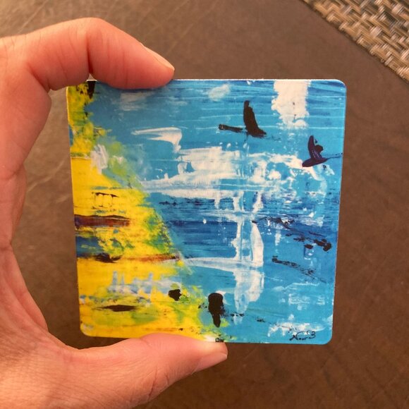 NWT "Coastline" Artisan Magnet - Picture 3 of 4